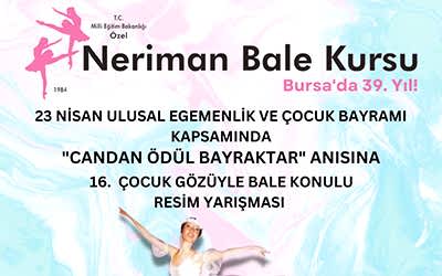 16. Çocuk Gözüyle Bale Konulu Resim Yarışması